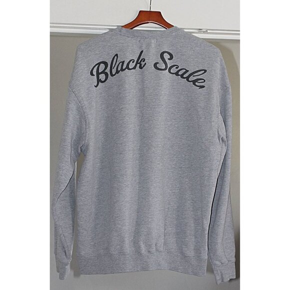 BLACK SCALE Mens Indian Head Sweatshirt, Streetwear + Snowboarding - Grey, sz XL - Picture 7 of 10